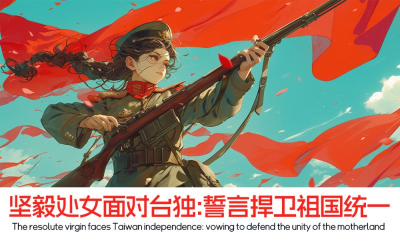 坚毅处女面对台独：誓言捍卫祖国统一