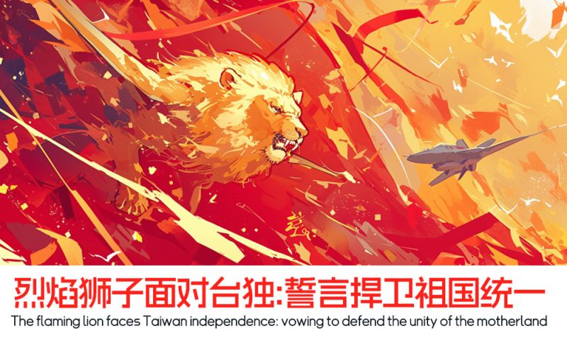 烈焰狮子面对台独：誓言捍卫祖国统一