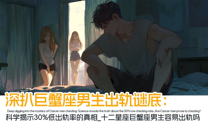 深扒巨蟹座男生出轨谜底：科学揭示30%低出轨率的真相_十二星座巨蟹座男生容易出轨吗