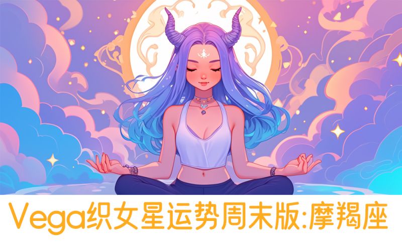Vega织女星运势周末版：摩羯座