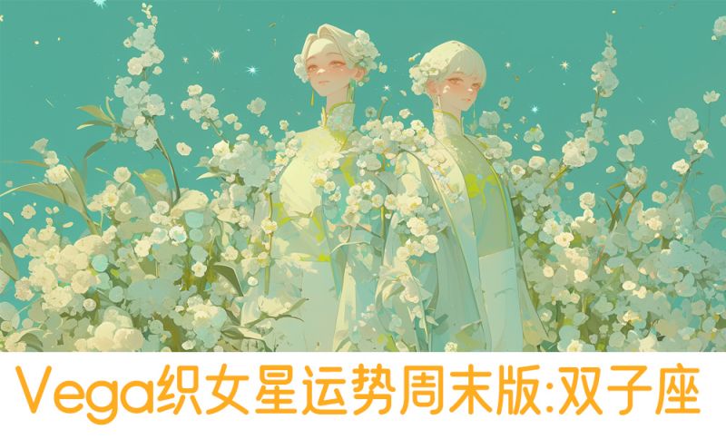 Vega织女星运势周末版：双子座