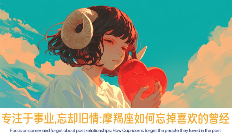 专注于事业，忘却旧情：摩羯座如何忘掉喜欢的曾经