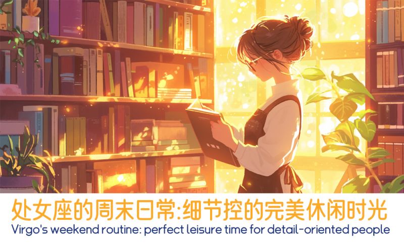处女座的周末日常：细节控的完美休闲时光