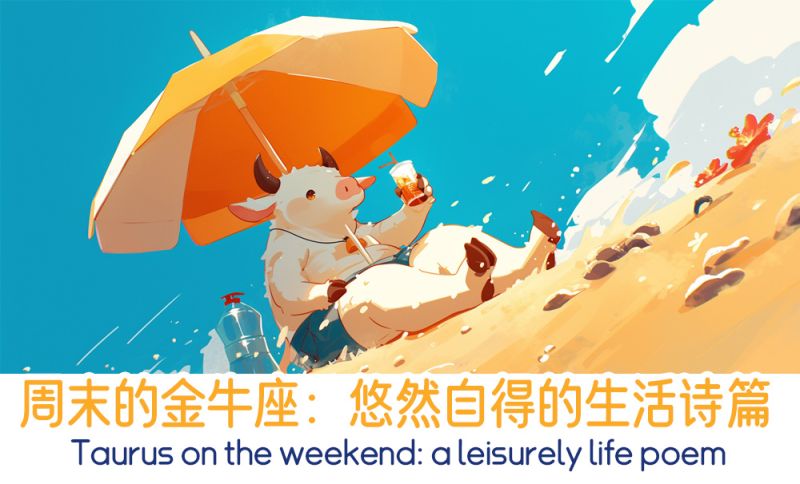 周末的金牛座：悠然自得的生活诗篇