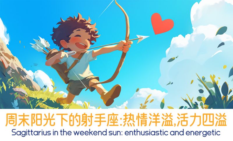 周末阳光下的射手座：热情洋溢，活力四溢
