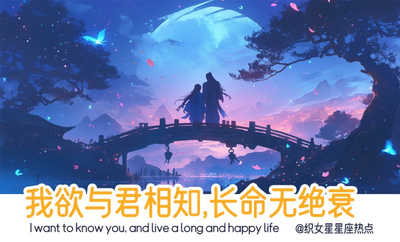 我欲与君相知，长命无绝衰    