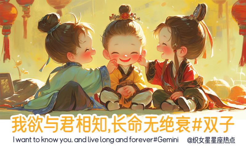 我欲与君相知，长命无绝衰#双子