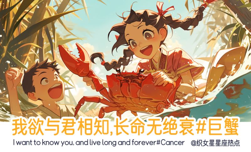我欲与君相知，长命无绝衰#巨蟹