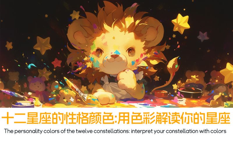 十二星座的性格颜色：用色彩解读你的星座