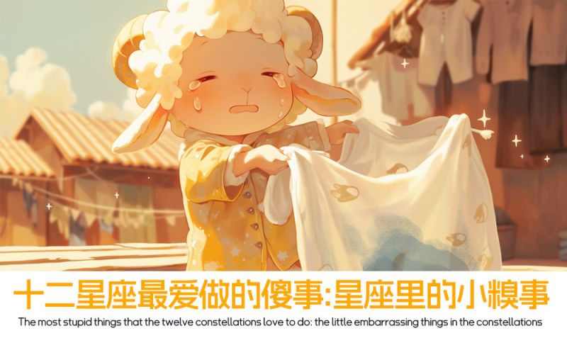 十二星座最爱做的傻事：星座里的小糗事