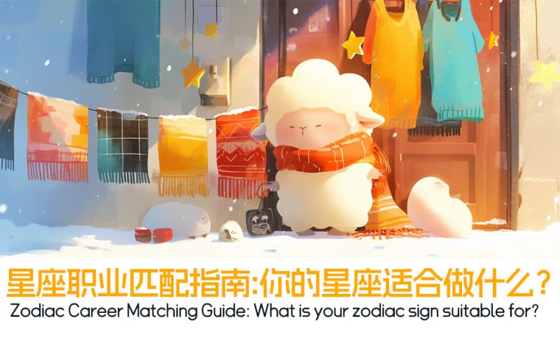 星座职业匹配指南：你的星座适合做什么？