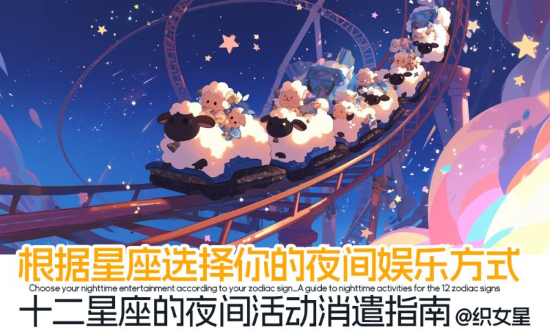 根据星座选择你的夜间娱乐方式
