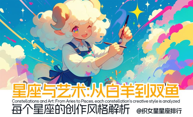 星座与艺术：从白羊到双鱼，每个星座的创作风格解析