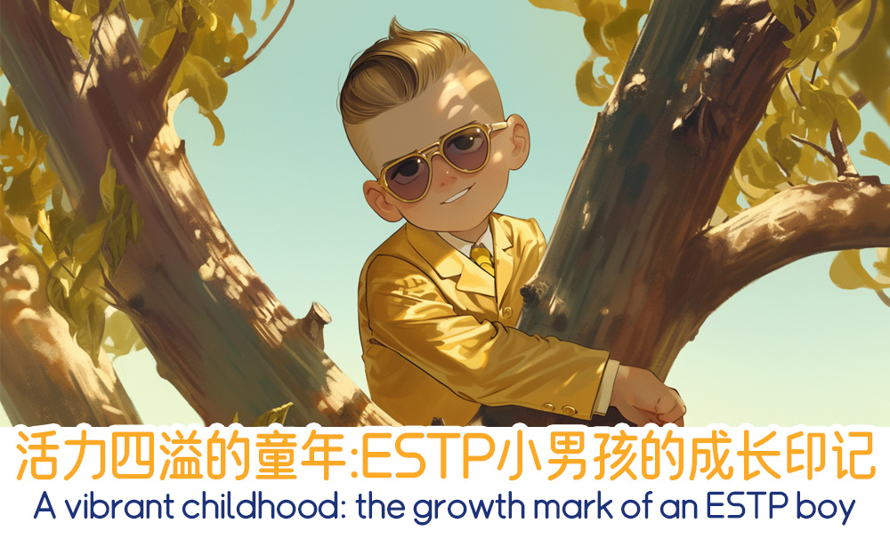 活力四溢的童年：ESTP小男孩的成长印记