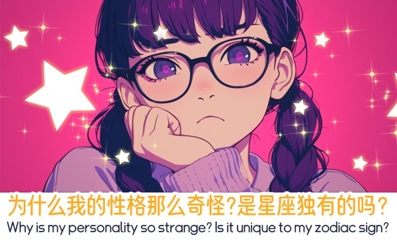为什么我的性格那么奇怪？是星座独有的吗？