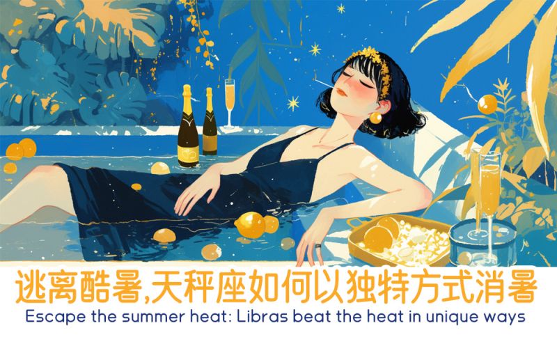 逃离酷暑，天秤座如何以独特方式消暑