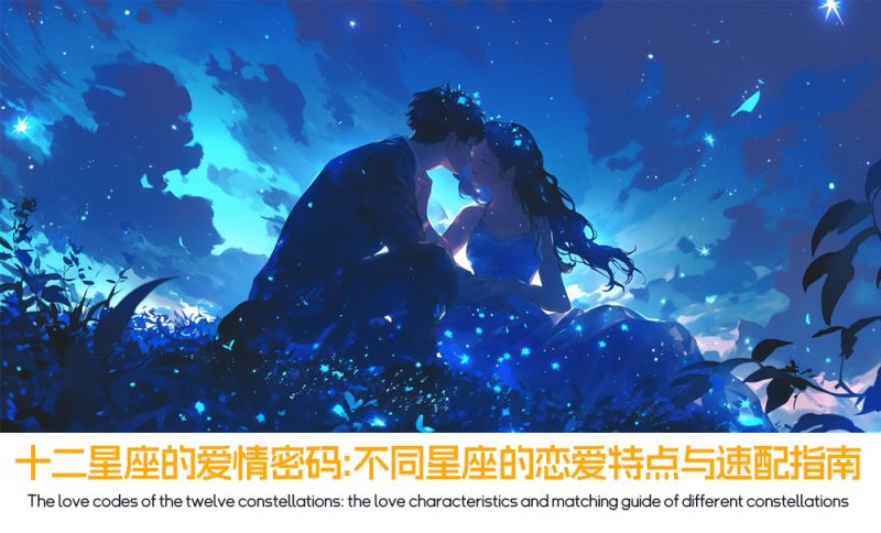 十二星座的爱情密码：不同星座的恋爱特点与速配指南