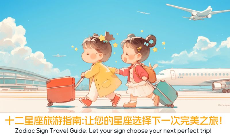 十二星座旅游指南：让您的星座选择下一次完美之旅！