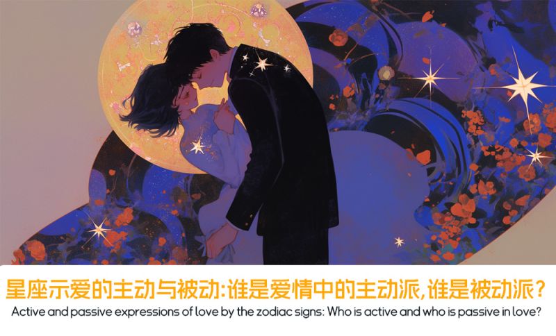 星座示爱的主动与被动：谁是爱情中的主动派，谁是被动派？