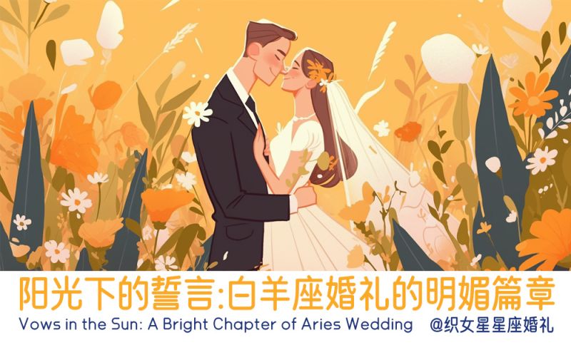 阳光下的誓言：白羊座婚礼的明媚篇章