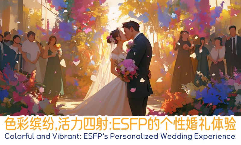 色彩缤纷，活力四射：ESFP的个性婚礼体验