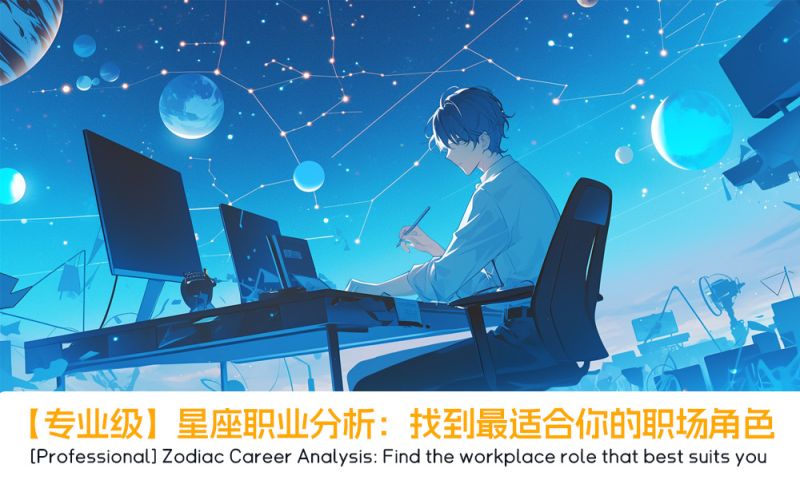 【专业级】星座职业分析：找到最适合你的职场角色