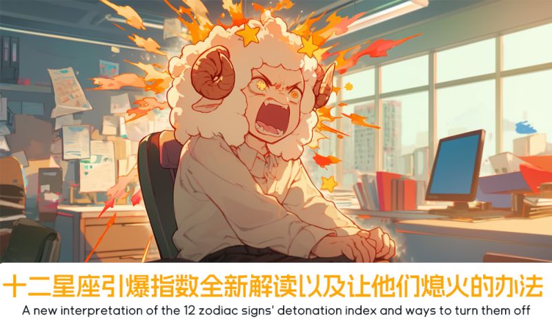 十二星座引爆指数全新解读以及让他们熄火的办法