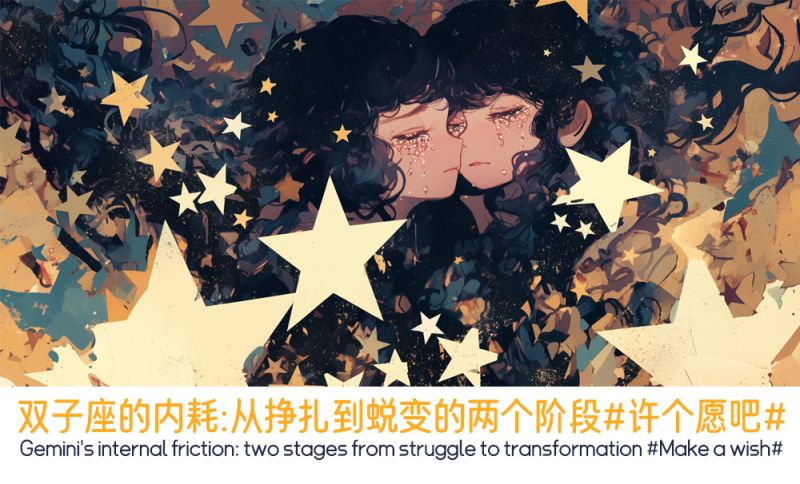 双子座的内耗：从挣扎到蜕变的两个阶段#许个愿吧#
