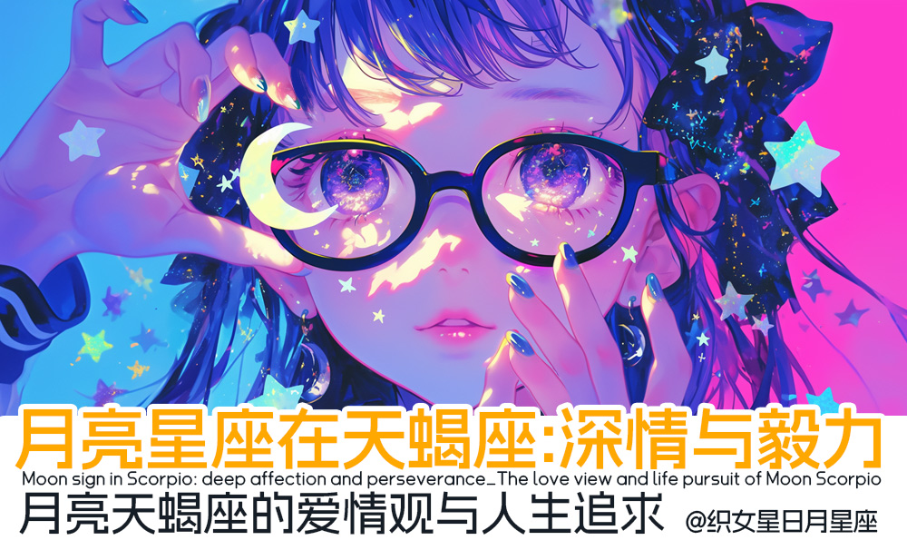 月亮星座在天蝎座：深情与毅力_月亮天蝎座的爱情观与人生追求