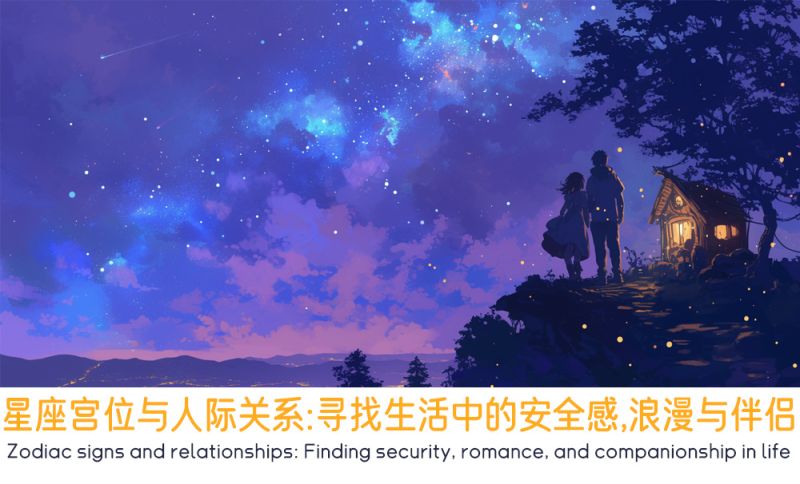 星座宫位与人际关系：寻找生活中的安全感、浪漫与伴侣