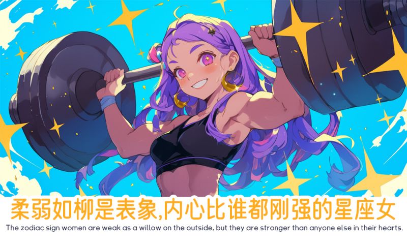柔弱如柳是表象，内心比谁都刚强的星座女