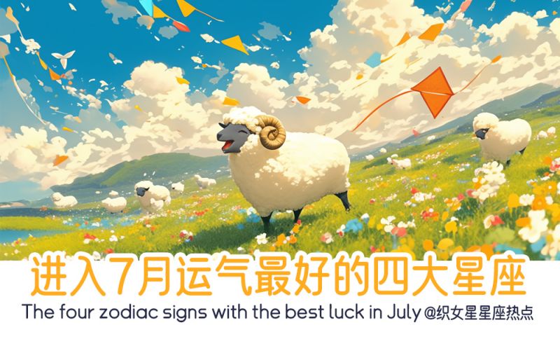 进入7月运气最好的四大星座