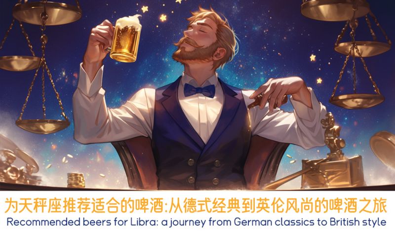 为天秤座推荐适合的啤酒：从德式经典到英伦风尚的啤酒之旅