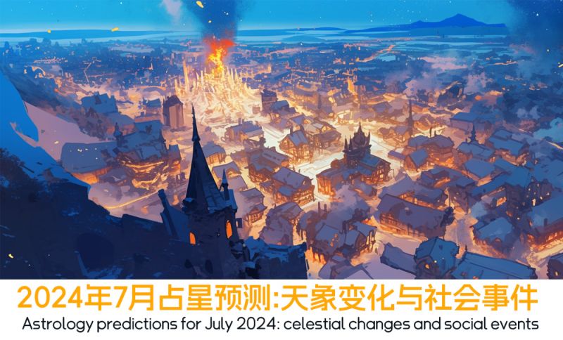 2024年7月占星预测：天象变化与社会事件