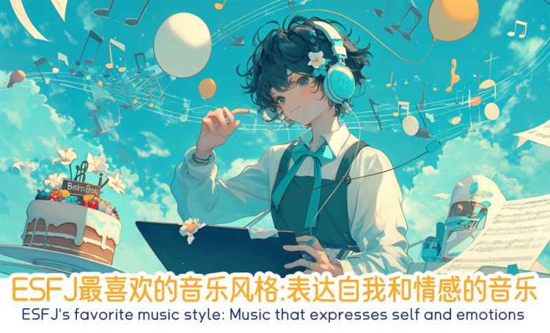 ESFJ最喜欢的音乐风格：表达自我和情感的音乐
