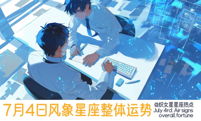 7月4日风象星座整体运势