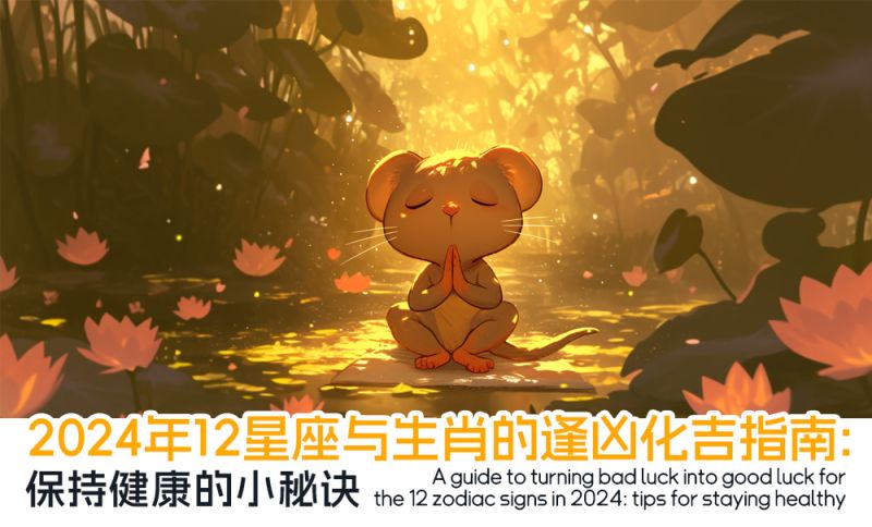 2024年12星座与生肖的逢凶化吉指南：保持健康的小秘诀