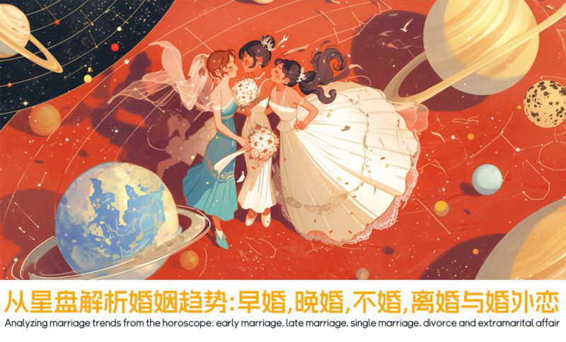 从星盘解析婚姻趋势：早婚、晚婚、不婚、离婚与婚外恋