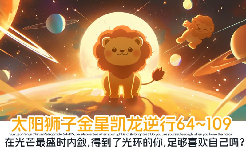 太阳狮子金星凯龙逆行