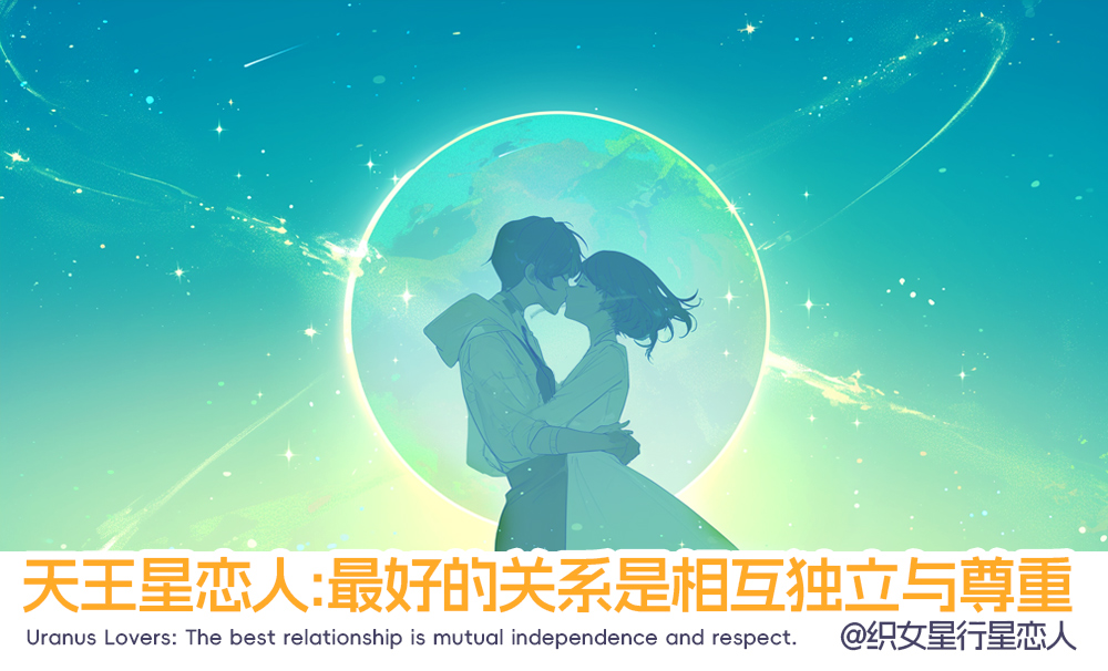 天王星人的恋爱模式：最好的关系是相互独立与尊重。