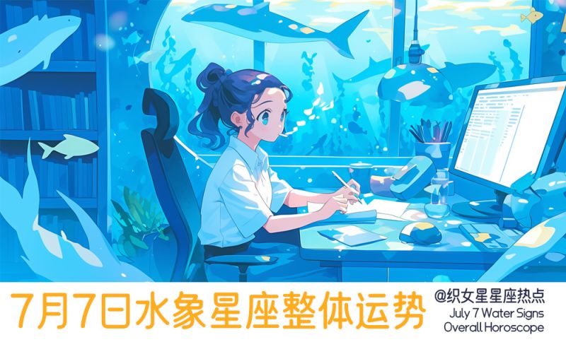 7月7日水象星座整体运势，综合运势，健康运势