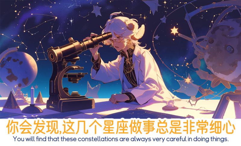 做事细心的星座