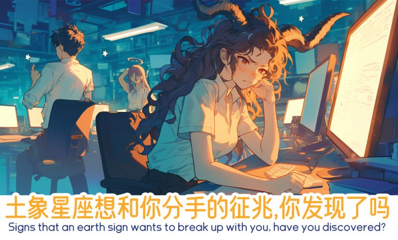土象星座想和你分手的征兆