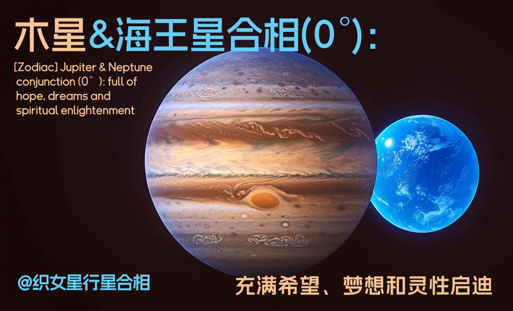 木星与海王星合相(0°)：探索灵性、激发创意与无私奉献