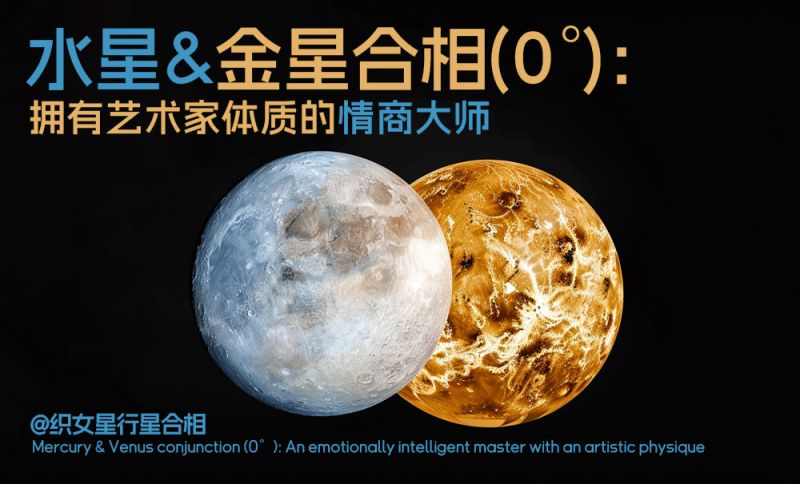 水星与金星的合相(0°)