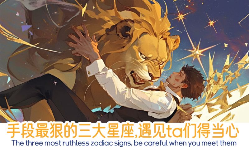 手段最狠的三大星座