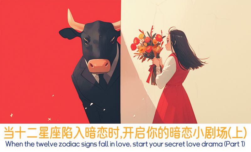 当十二星座陷入暗恋时