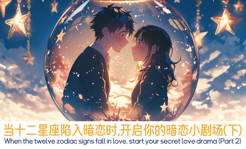 当十二星座陷入暗恋时