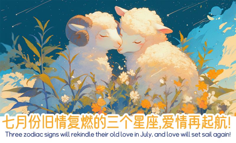 七月份旧情复燃的三个星座