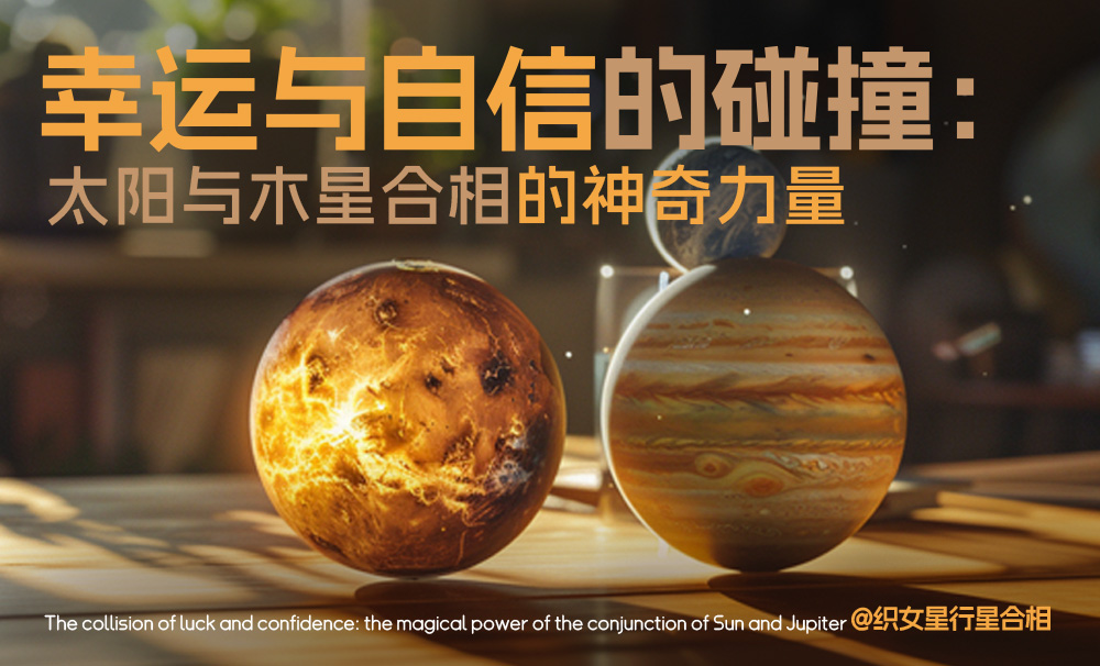 幸运与自信的碰撞：太阳与木星合相的神奇力量